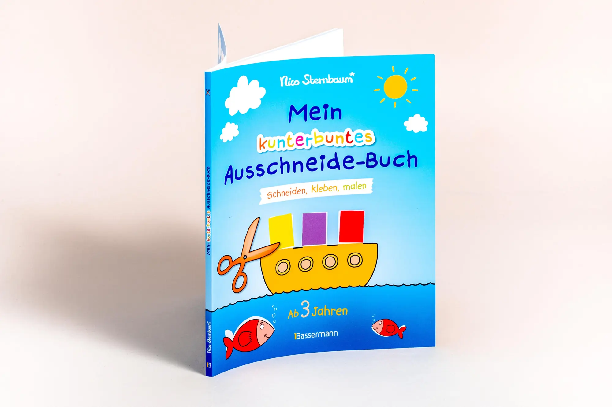 Bild: 9783809438199 | Mein kunterbuntes Ausschneide-Buch | Nico Sternbaum | Taschenbuch