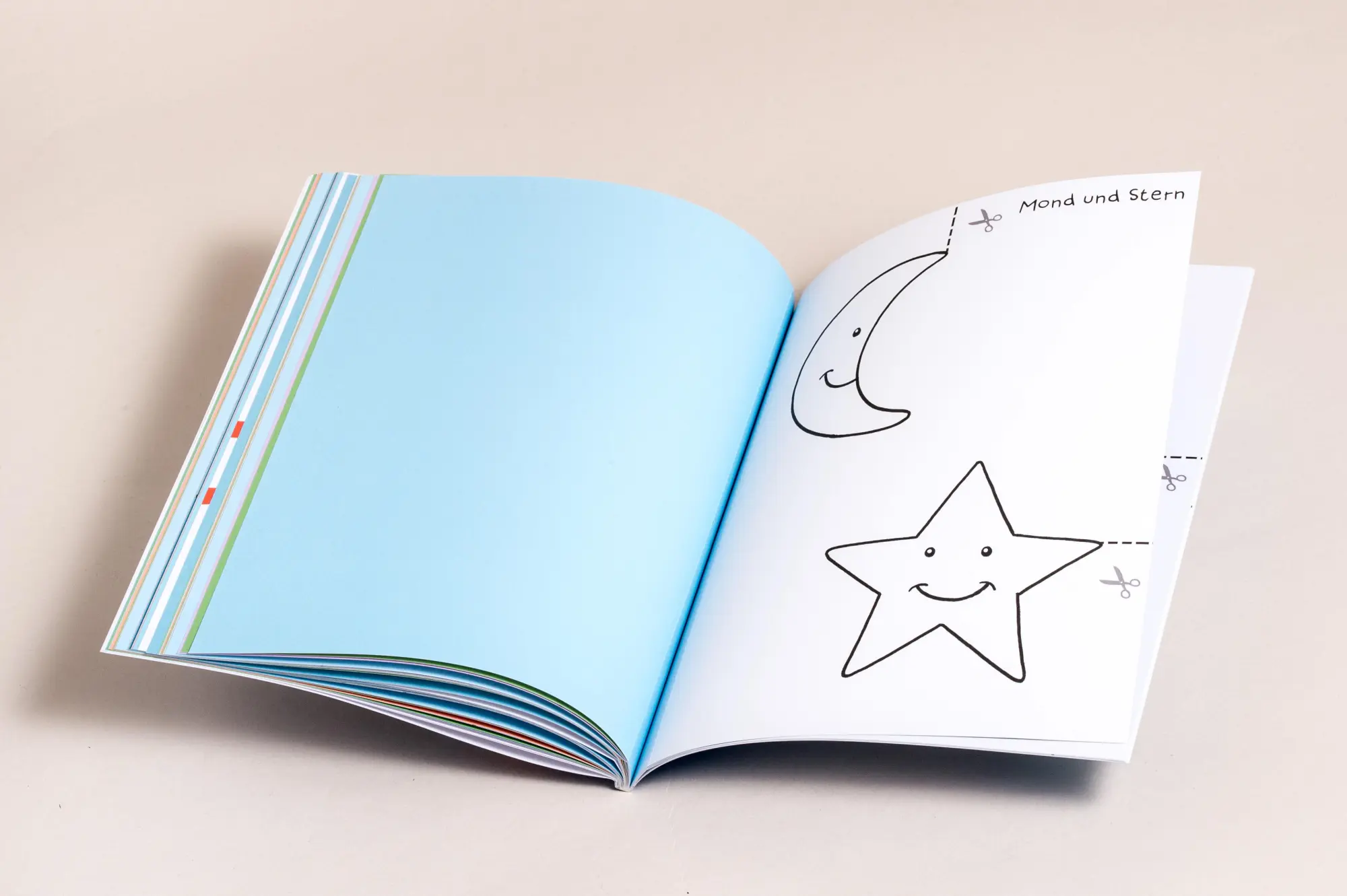 Bild: 9783809438199 | Mein kunterbuntes Ausschneide-Buch | Nico Sternbaum | Taschenbuch