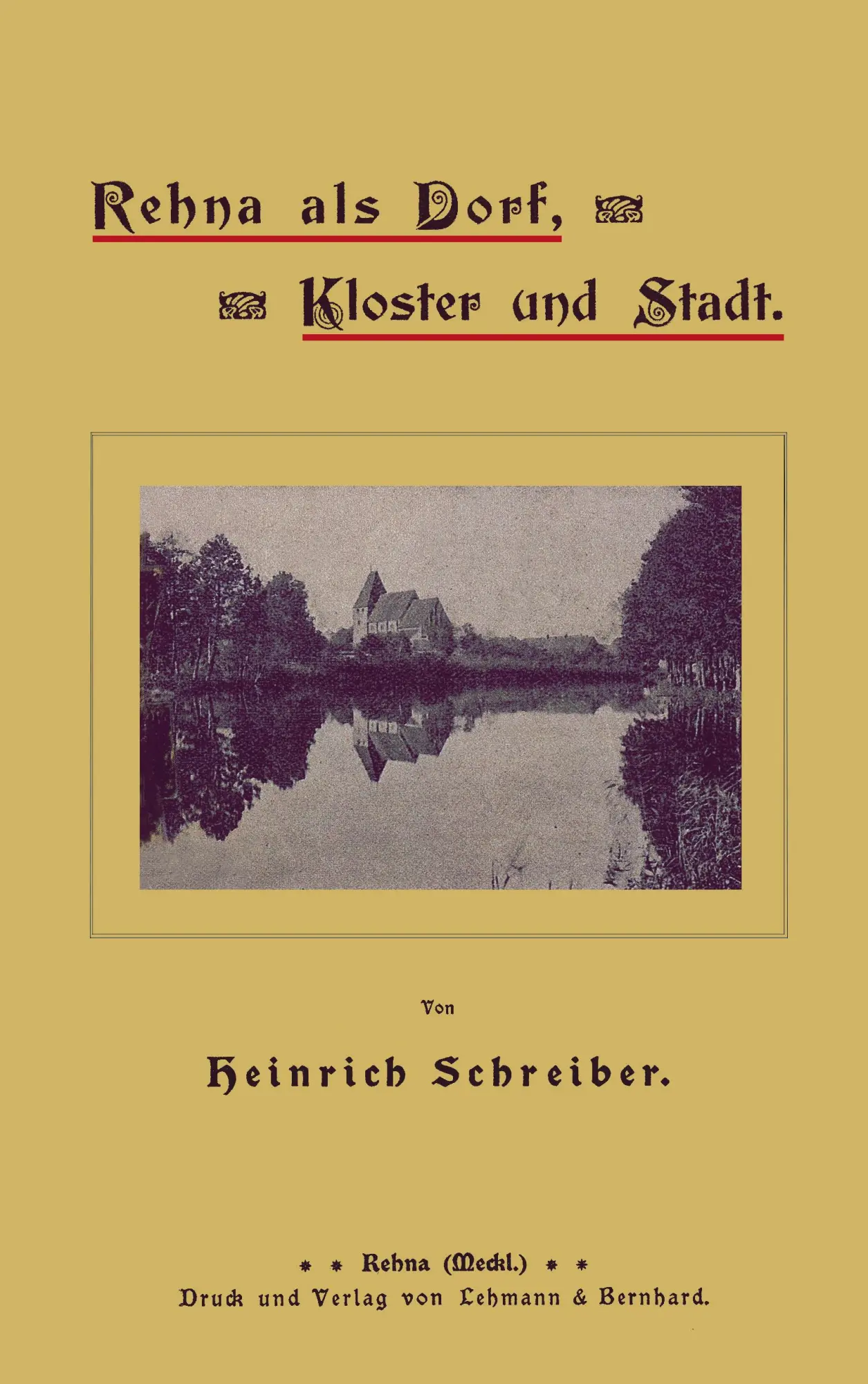 Cover: 9783831118199 | Rehna als Dorf, Kloster und Stadt | Taschenbuch | 300 S. | Deutsch