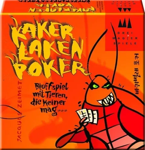Cover: 4001504408299 | Kakerlakenpoker | Jacques Zeimet | Spiel | Drei Magier Spiele | 40829