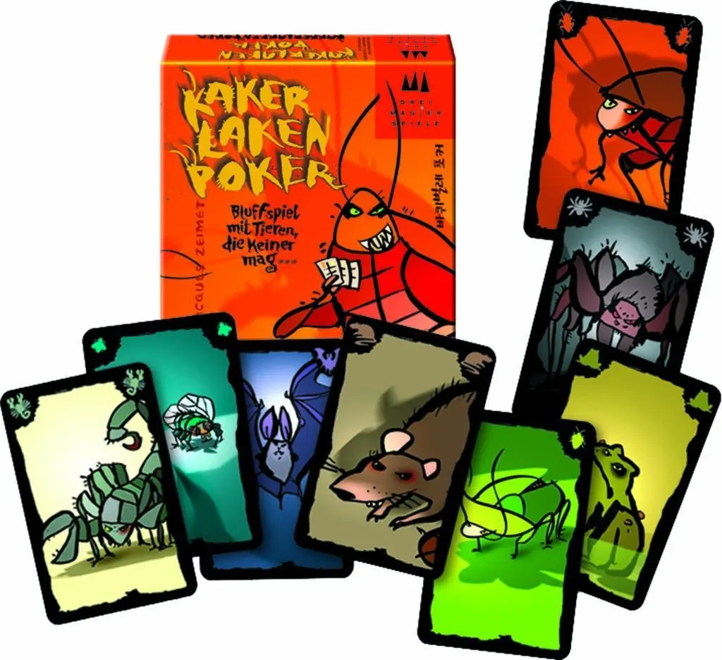 Bild: 4001504408299 | Kakerlakenpoker | Jacques Zeimet | Spiel | Drei Magier Spiele | 40829