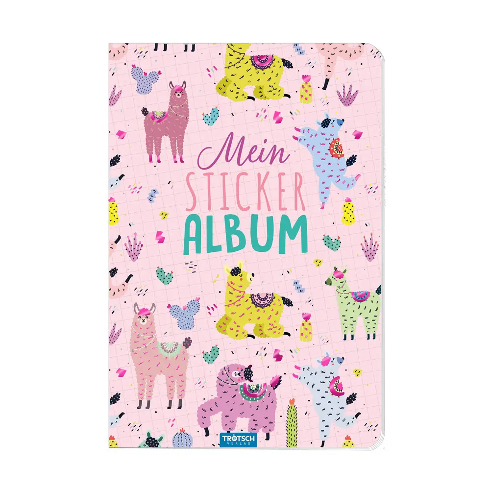 Cover: 4260619118299 | Mein Stickeralbum Lama | Album zum Sammeln | Co.KG | Taschenbuch