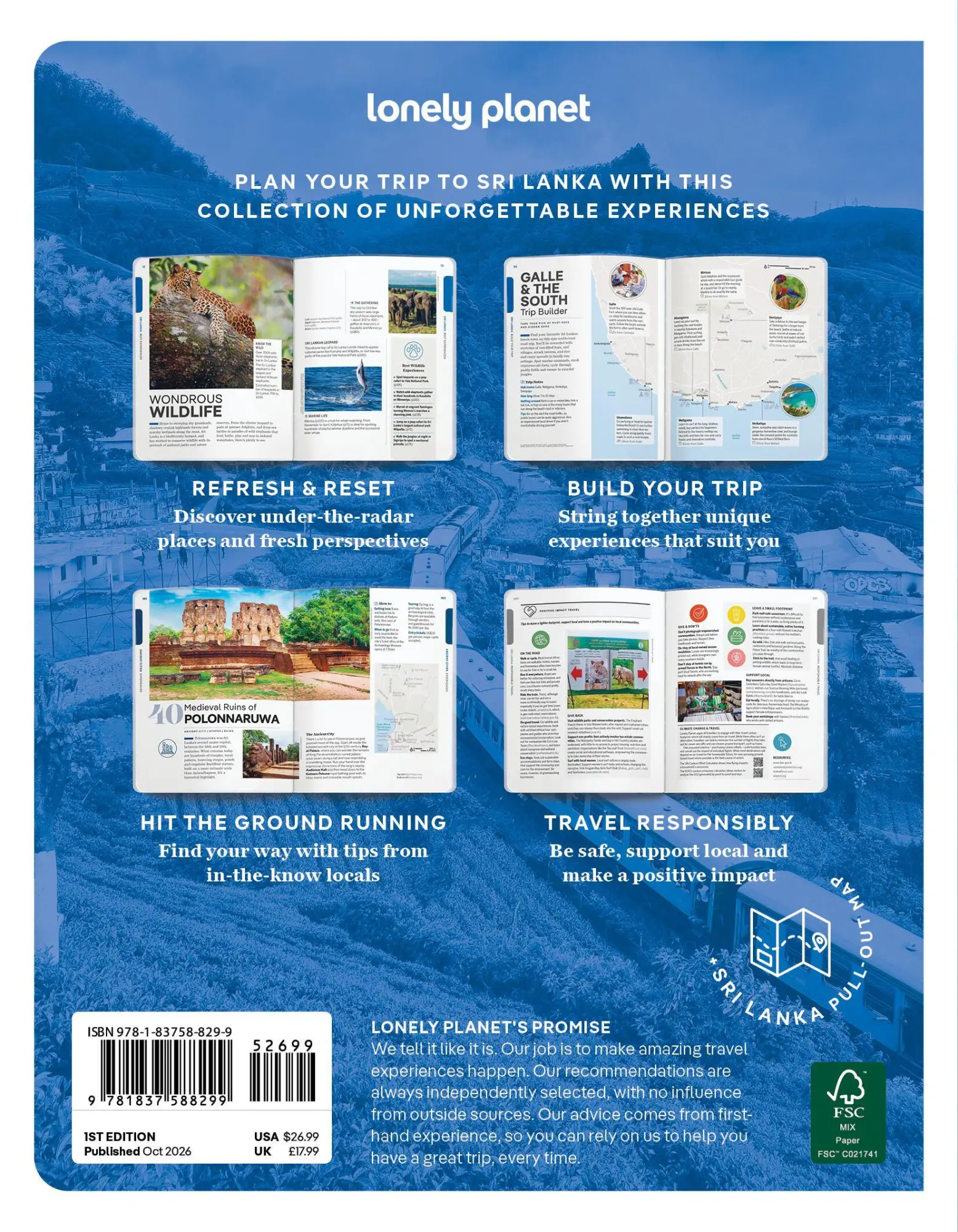Bild: 9781837588299 | Lonely Planet Experience Sri Lanka | Zinara Rathnayake (u. a.) | Buch