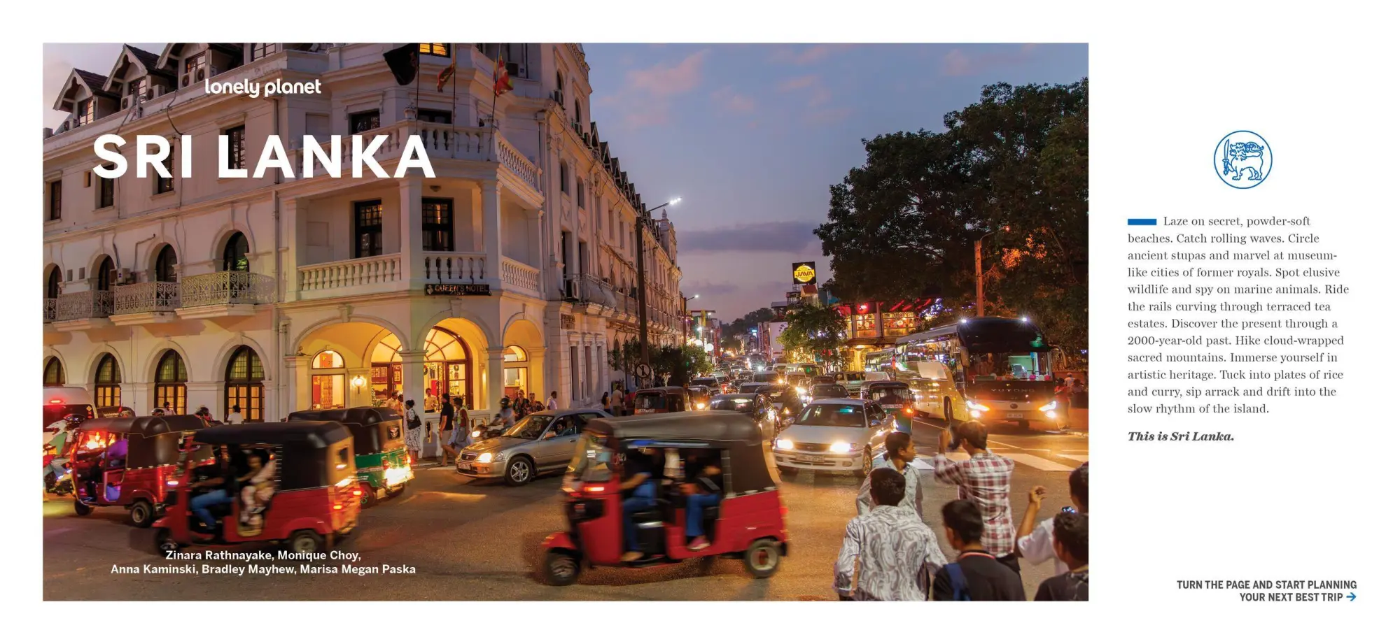 Bild: 9781837588299 | Lonely Planet Experience Sri Lanka | Zinara Rathnayake (u. a.) | Buch