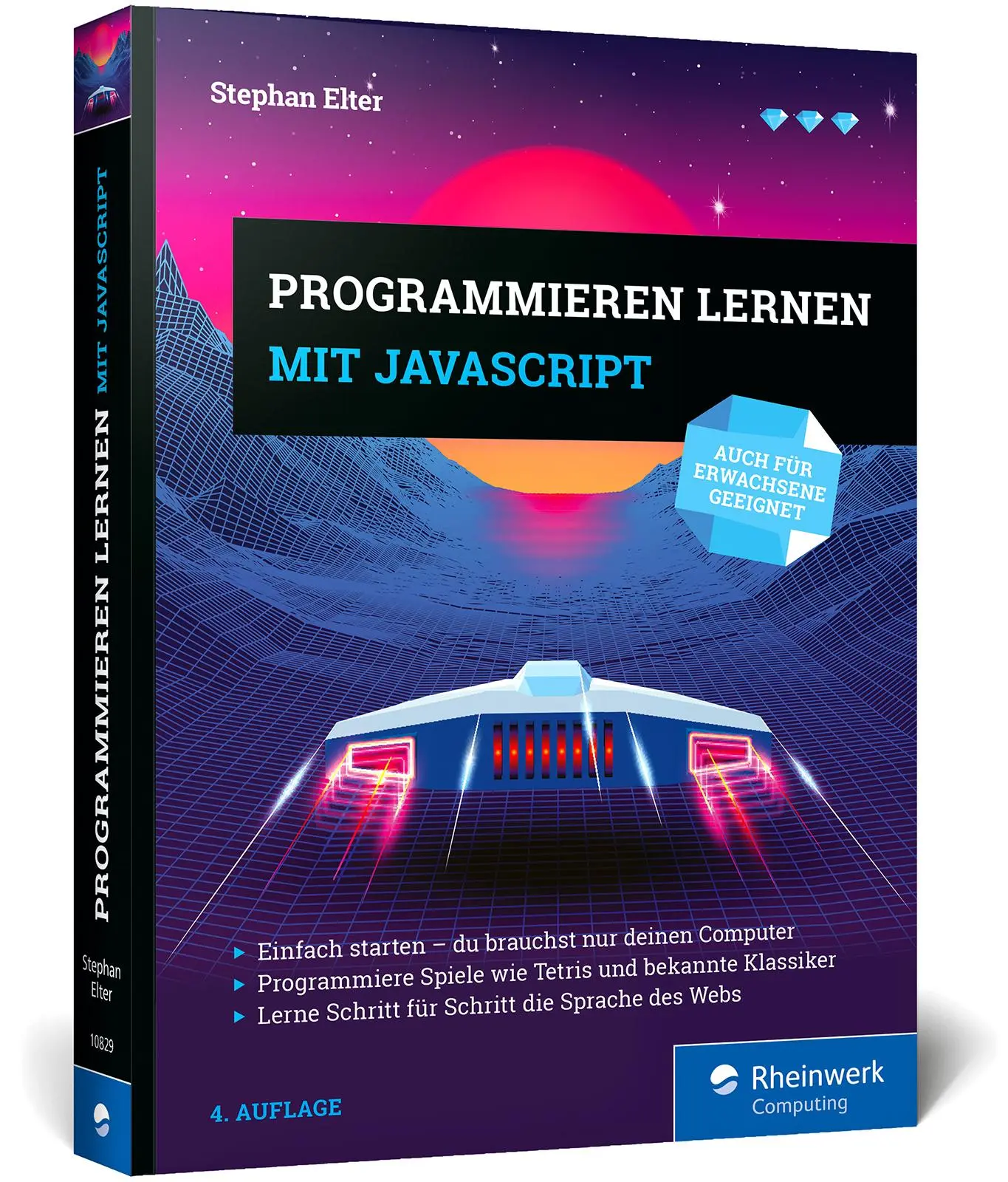 Cover: 9783367108299 | Programmieren lernen mit JavaScript | Stephan Elter | Taschenbuch