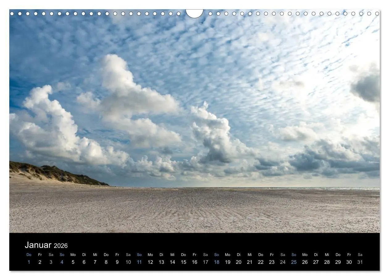 Bild: 9783457988299 | Wolken über Dänemark (Wandkalender 2026 DIN A3 quer), CALVENDO...