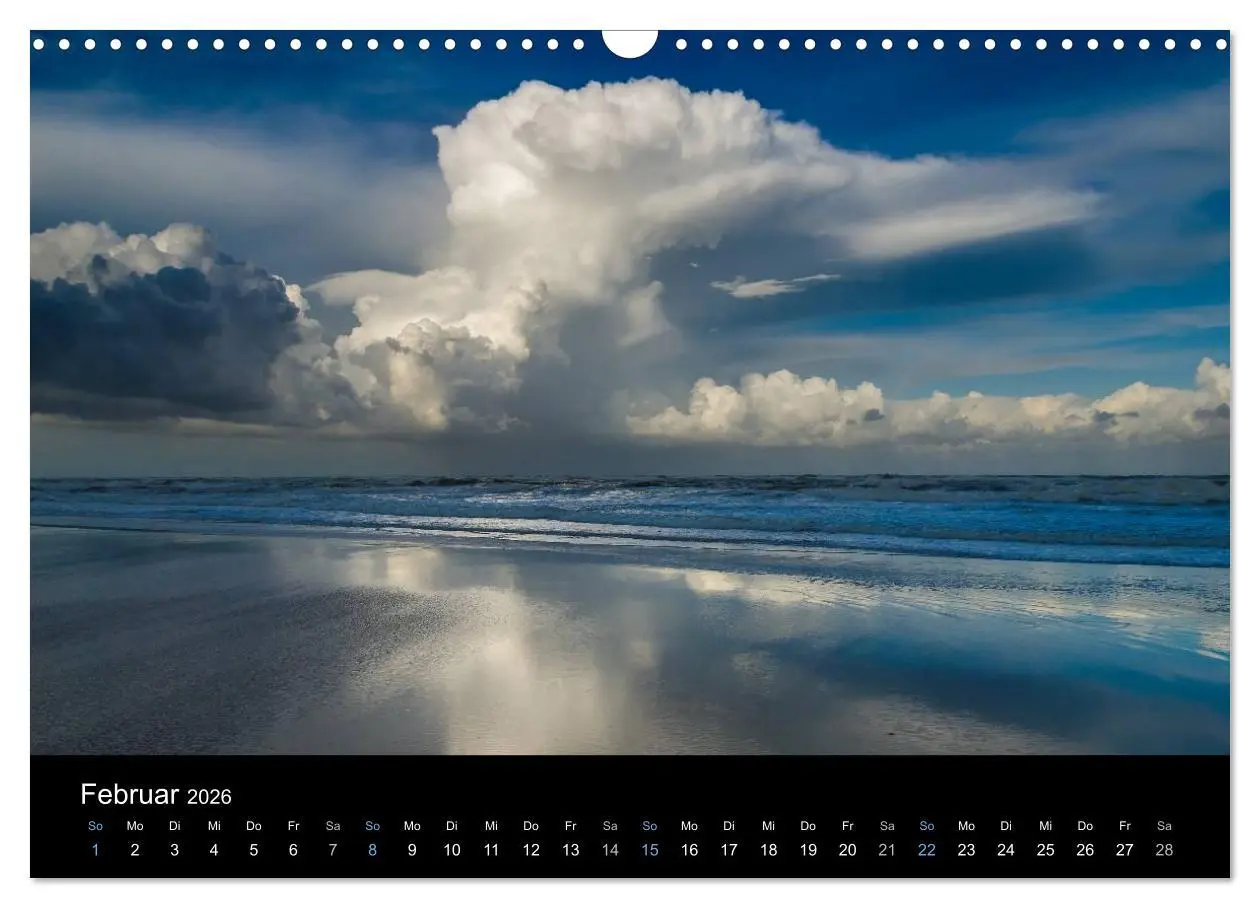 Bild: 9783457988299 | Wolken über Dänemark (Wandkalender 2026 DIN A3 quer), CALVENDO...