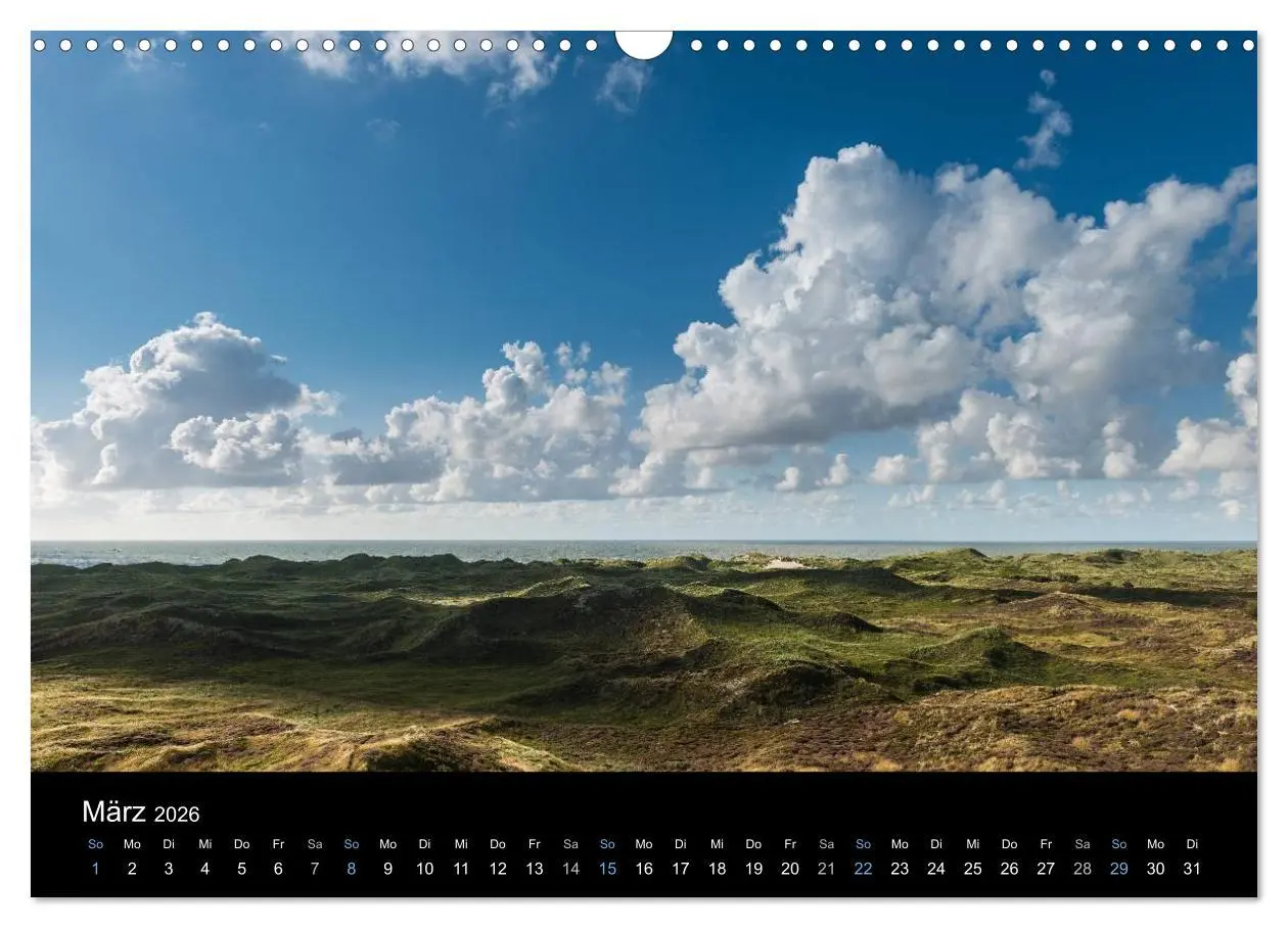 Bild: 9783457988299 | Wolken über Dänemark (Wandkalender 2026 DIN A3 quer), CALVENDO...