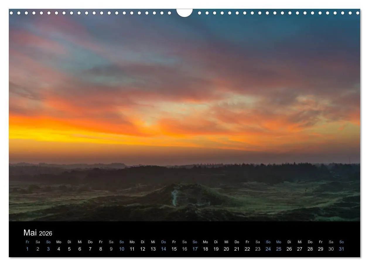 Bild: 9783457988299 | Wolken über Dänemark (Wandkalender 2026 DIN A3 quer), CALVENDO...