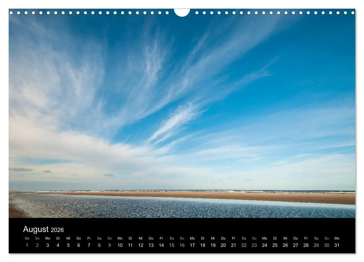 Bild: 9783457988299 | Wolken über Dänemark (Wandkalender 2026 DIN A3 quer), CALVENDO...