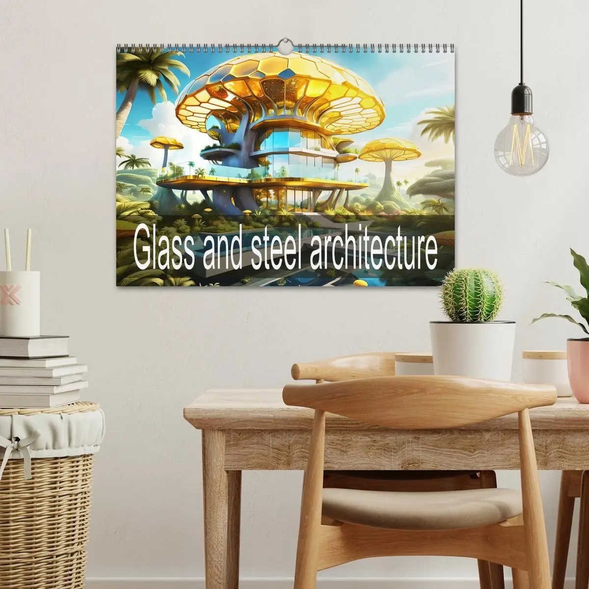 Bild: 9783516528299 | Glass and steel architecture (Wall Calendar 2026 DIN A3 landscape),...