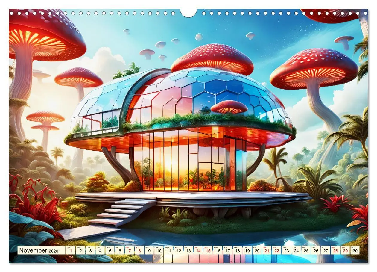 Bild: 9783516528299 | Glass and steel architecture (Wall Calendar 2026 DIN A3 landscape),...