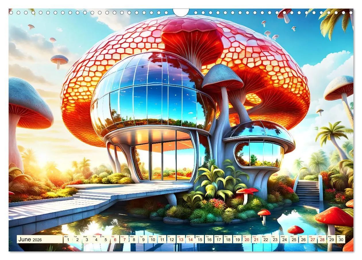 Bild: 9783516528299 | Glass and steel architecture (Wall Calendar 2026 DIN A3 landscape),...
