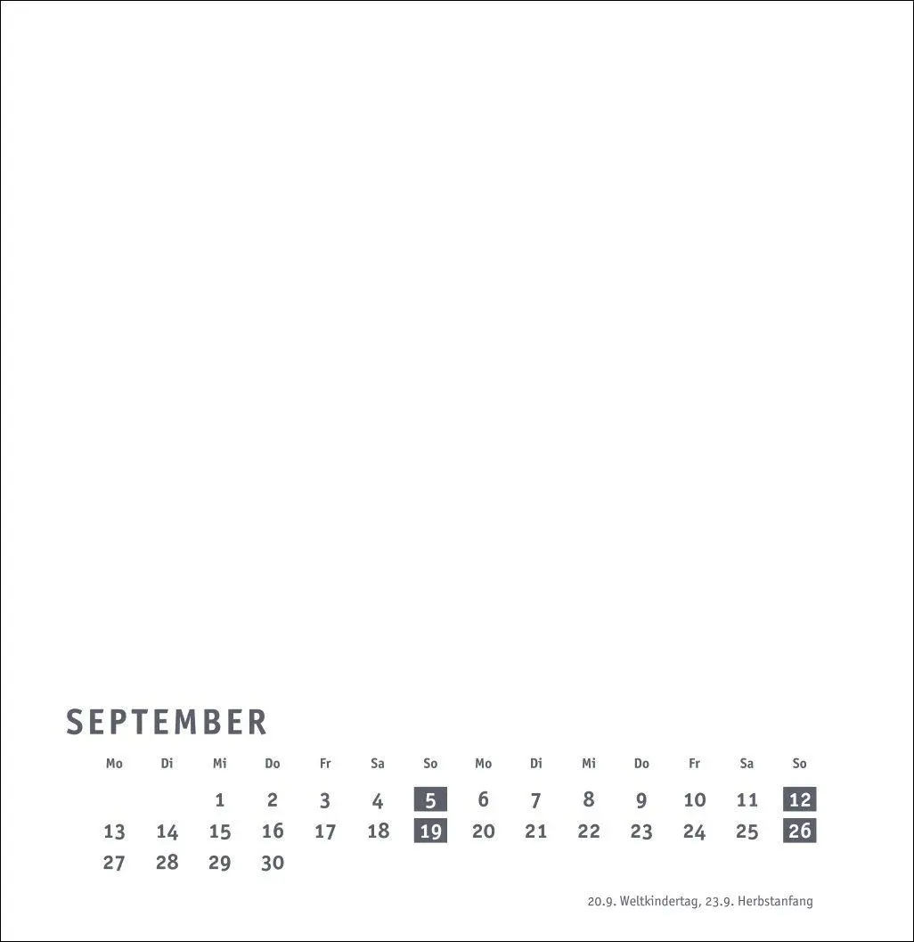 Bild: 9783756418299 | Premium-Bastelkalender weiß groß 2027 | Kalender | Spiralbindung