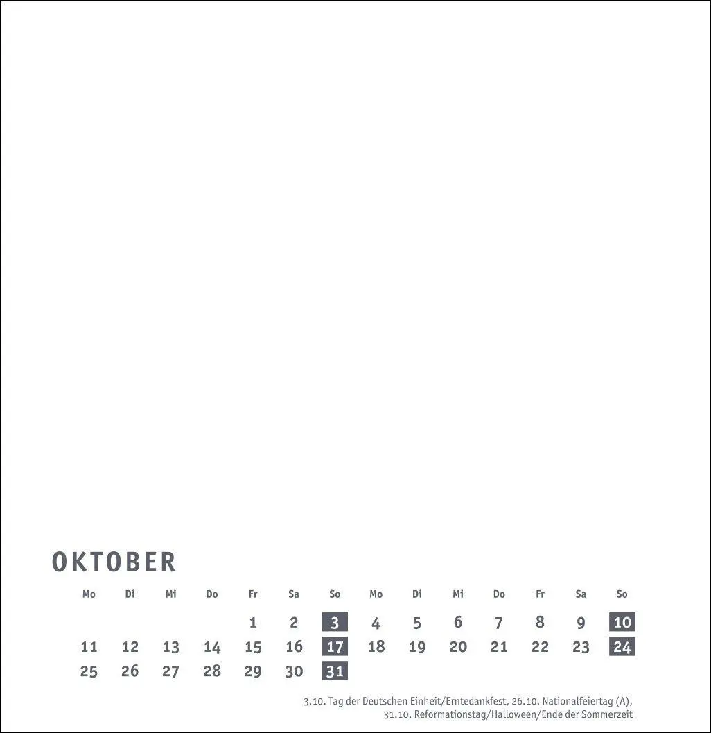 Bild: 9783756418299 | Premium-Bastelkalender weiß groß 2027 | Kalender | Spiralbindung