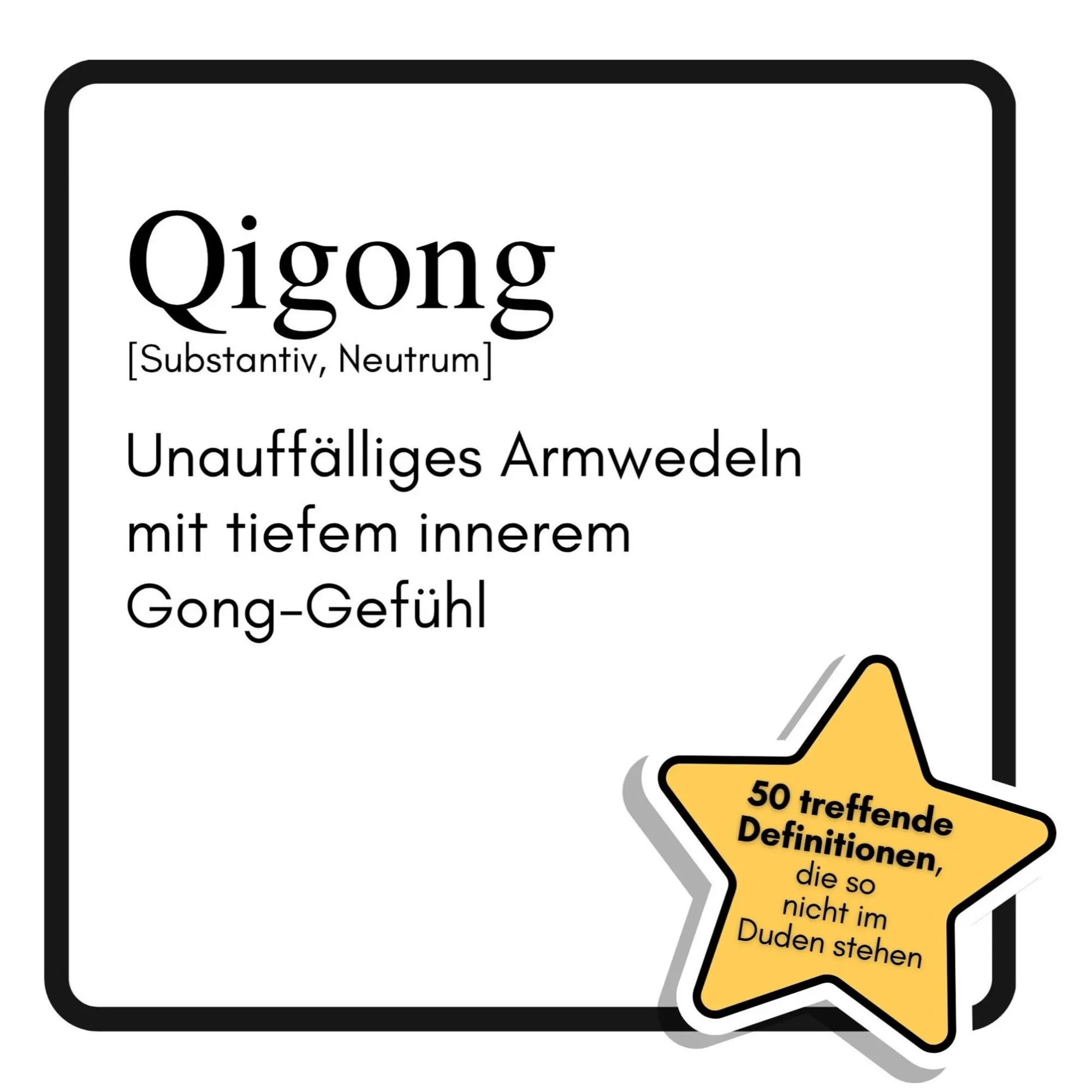 Cover: 9783759178299 | Qigong | Unauffälliges Armwedeln mit tiefem innerem Gong-Gefühl | Buch