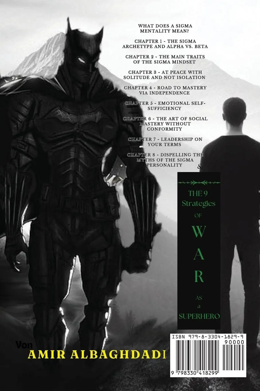 Rückseite: 9798330418299 | The Rarest of All Men "SIGMA MALE" (The Lone Wolf) &amp; The 9...