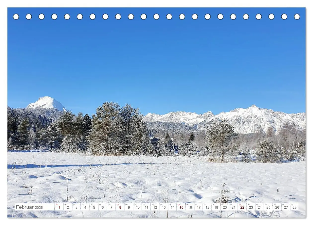 Bild: 9783457428399 | Malerisches Seefeld in Tirol (Tischkalender 2026 DIN A5 quer),...