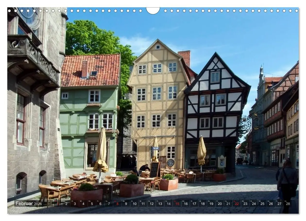 Bild: 9783516138399 | Malerisches Quedlinburg (Wandkalender 2026 DIN A3 quer), CALVENDO...