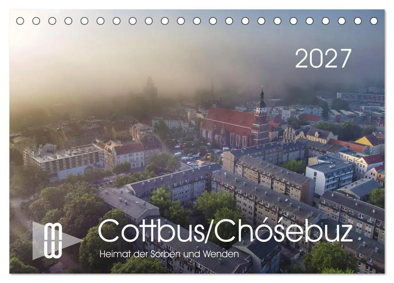 Cover: 9783569088399 | Cottbus/Chósebuz (Tischkalender 2027 DIN A5 quer), CALVENDO...