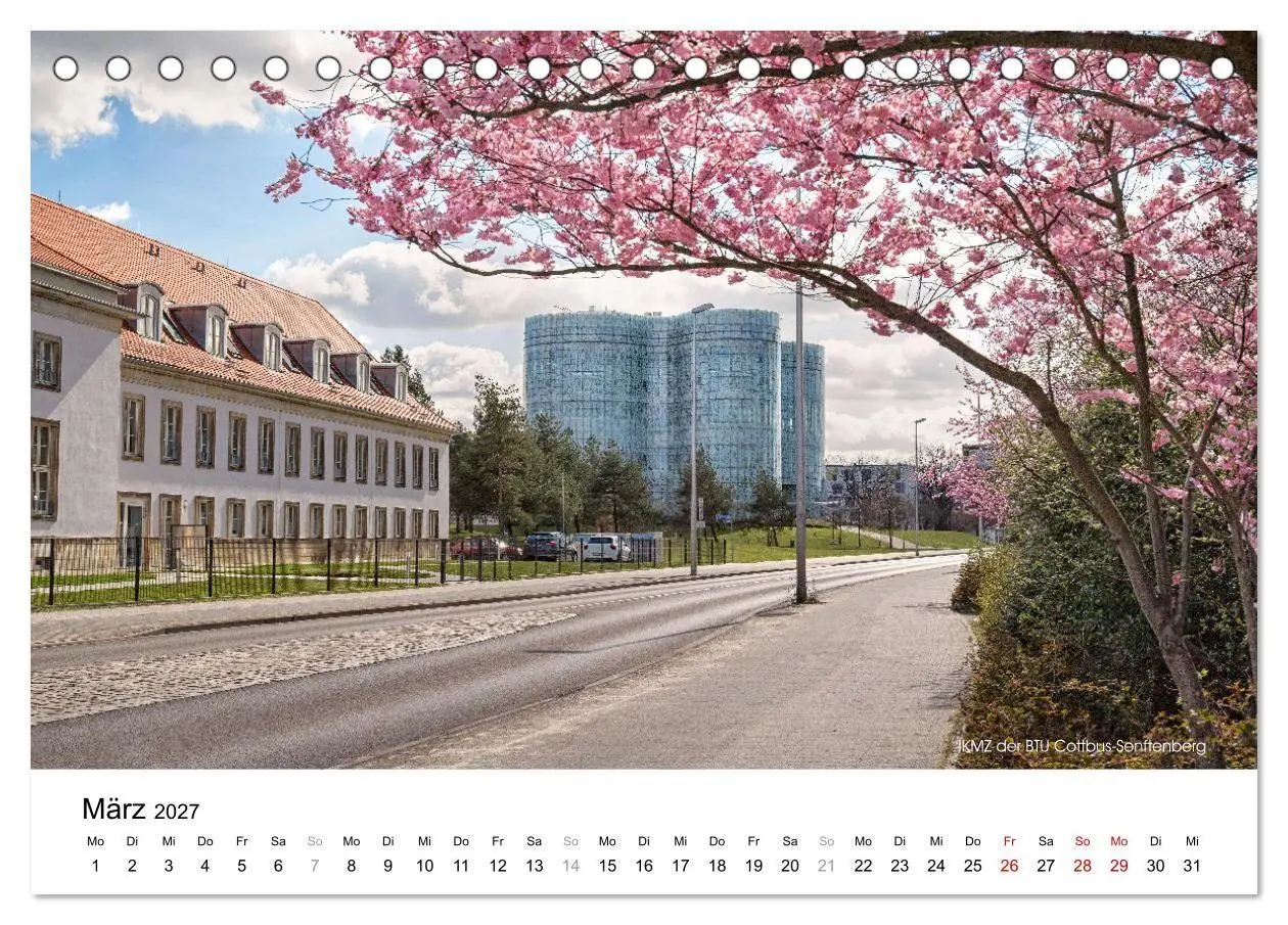Bild: 9783569088399 | Cottbus/Chósebuz (Tischkalender 2027 DIN A5 quer), CALVENDO...