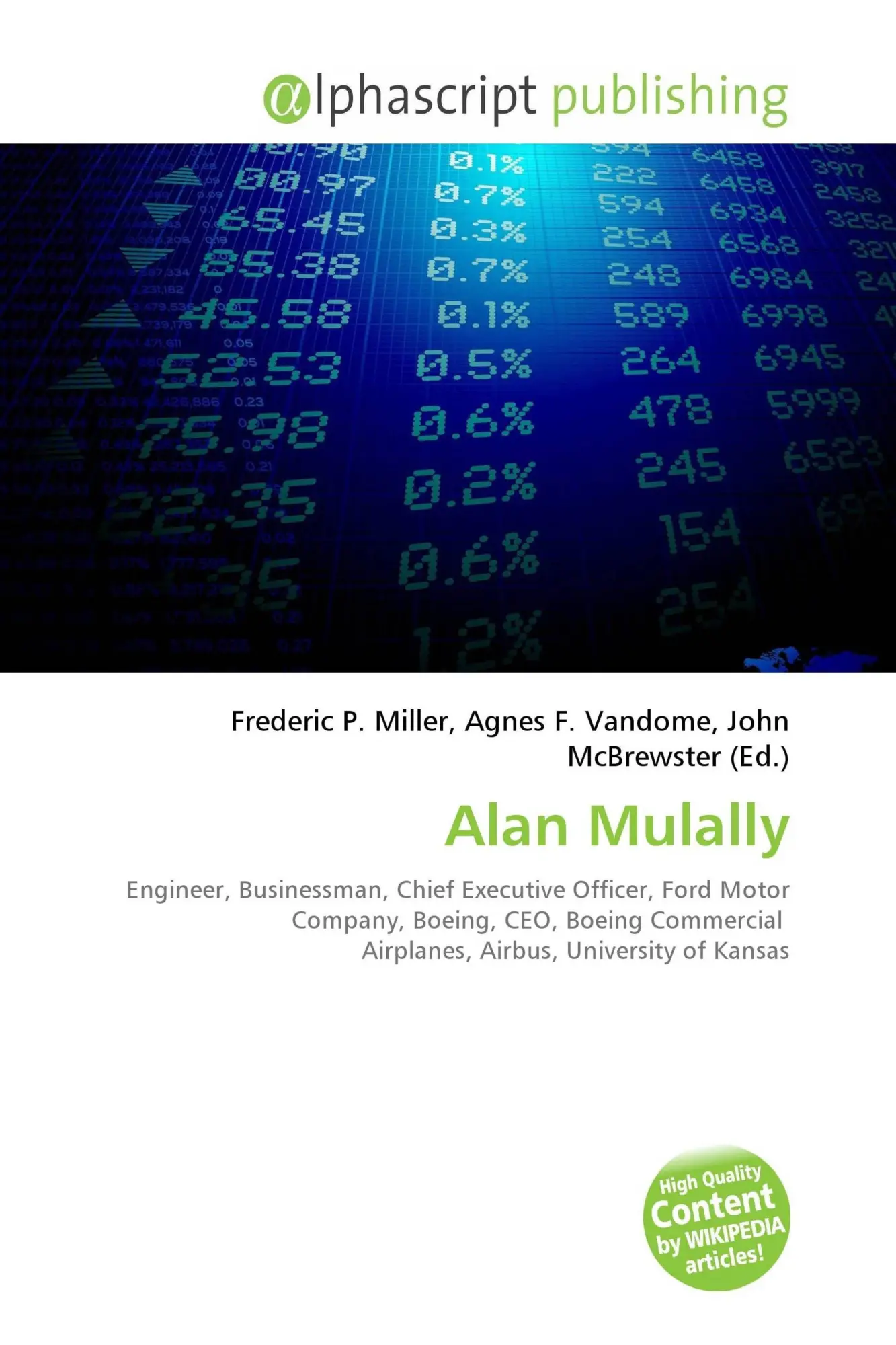 Cover: 9786131628399 | Alan Mulally | Luther Evander | Taschenbuch | Englisch | 2026