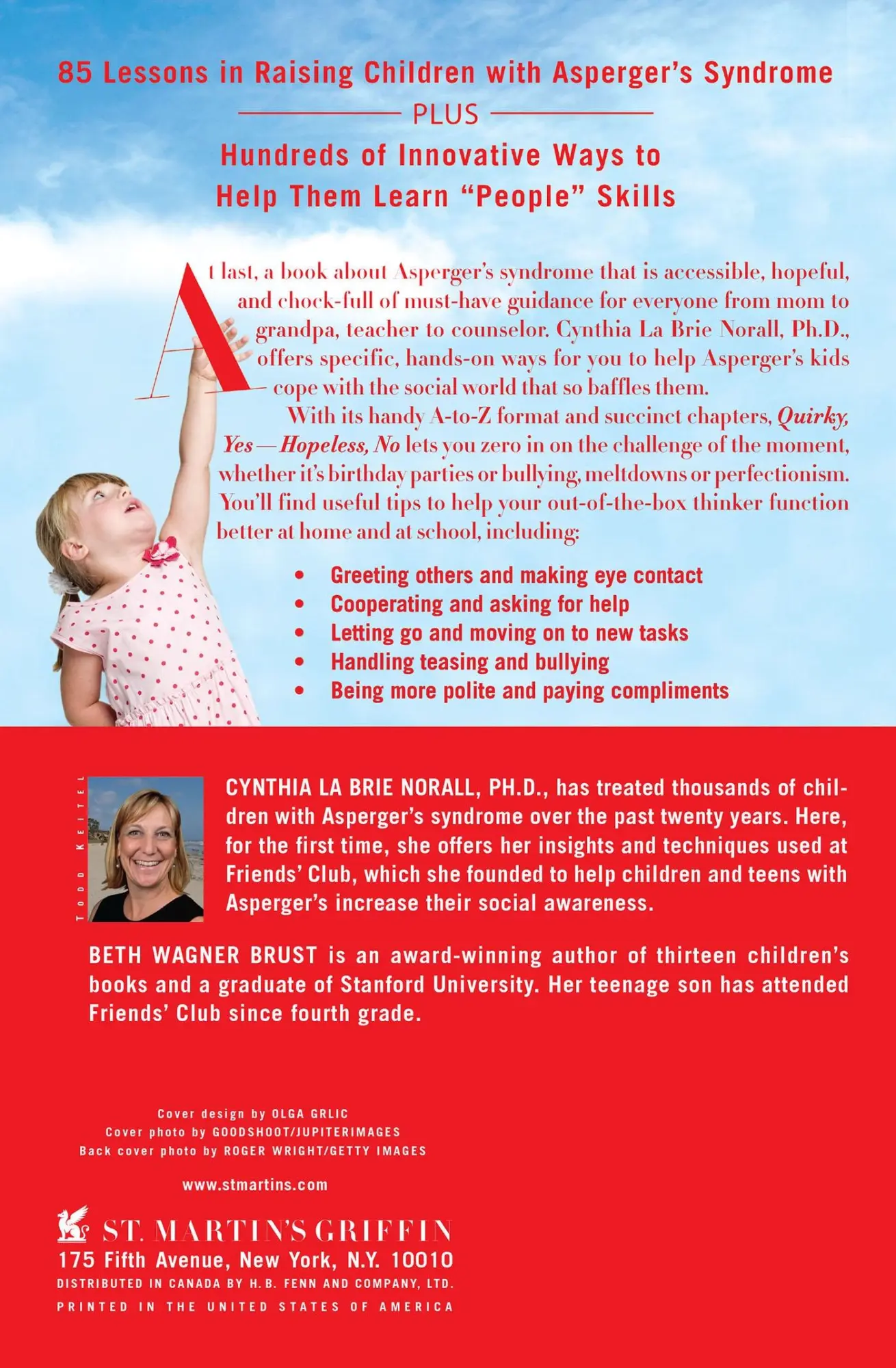 Rückseite: 9780312558499 | Quirky, Yes---Hopeless, No | Beth Wagner Brust (u. a.) | Taschenbuch