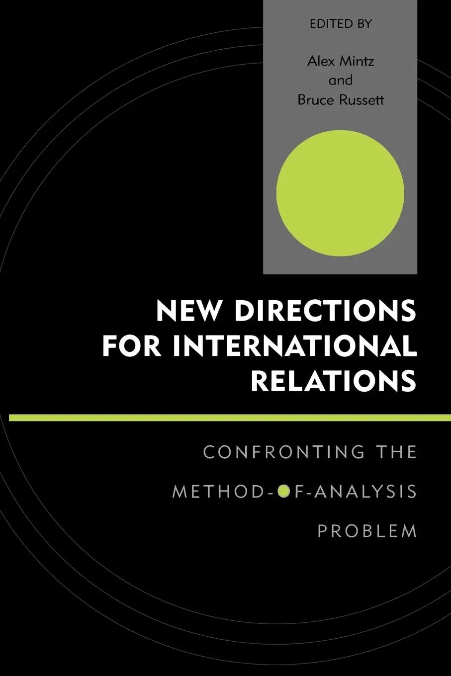 Cover: 9780739108499 | New Directions for International Relations | Alex Mintz (u. a.) | Buch