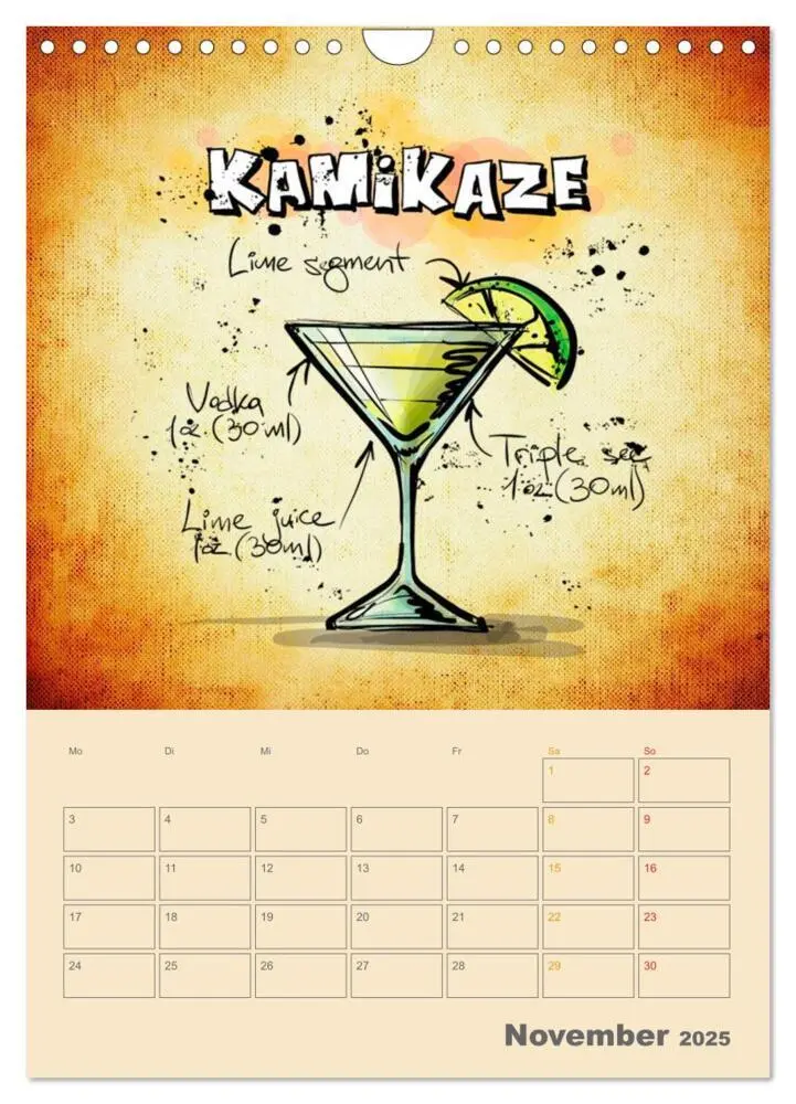 Bild: 9783457038499 | Coole Cocktails (Wandkalender 2025 DIN A4 hoch), CALVENDO...