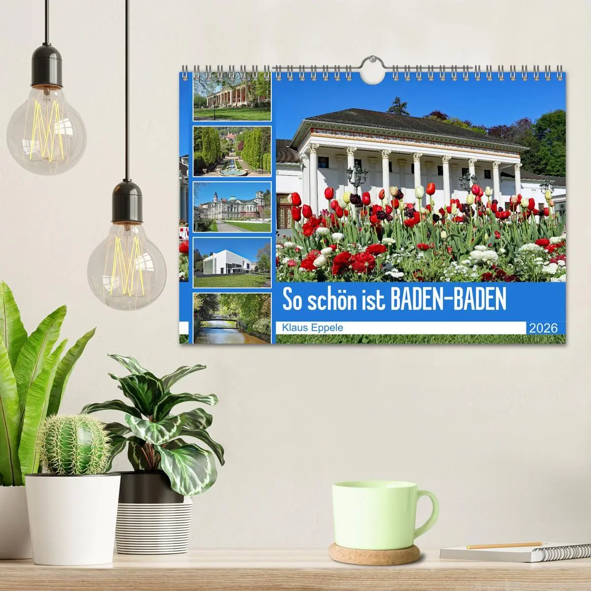 Bild: 9783457588499 | So schön ist Baden-Baden (Wandkalender 2026 DIN A4 quer), CALVENDO...