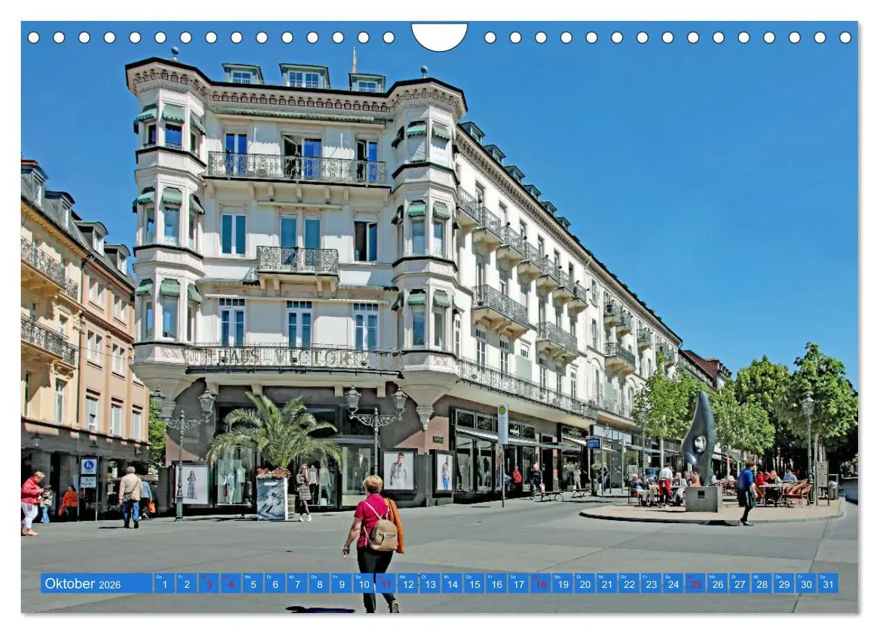 Bild: 9783457588499 | So schön ist Baden-Baden (Wandkalender 2026 DIN A4 quer), CALVENDO...