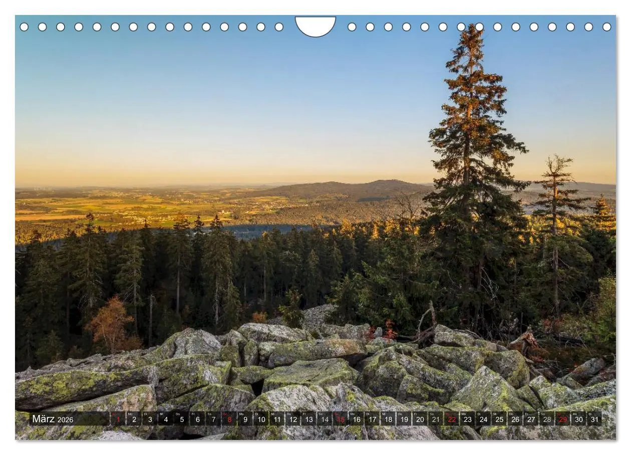 Bild: 9783457968499 | Zauberhaftes Fichtelgebirge (Wandkalender 2026 DIN A4 quer),...
