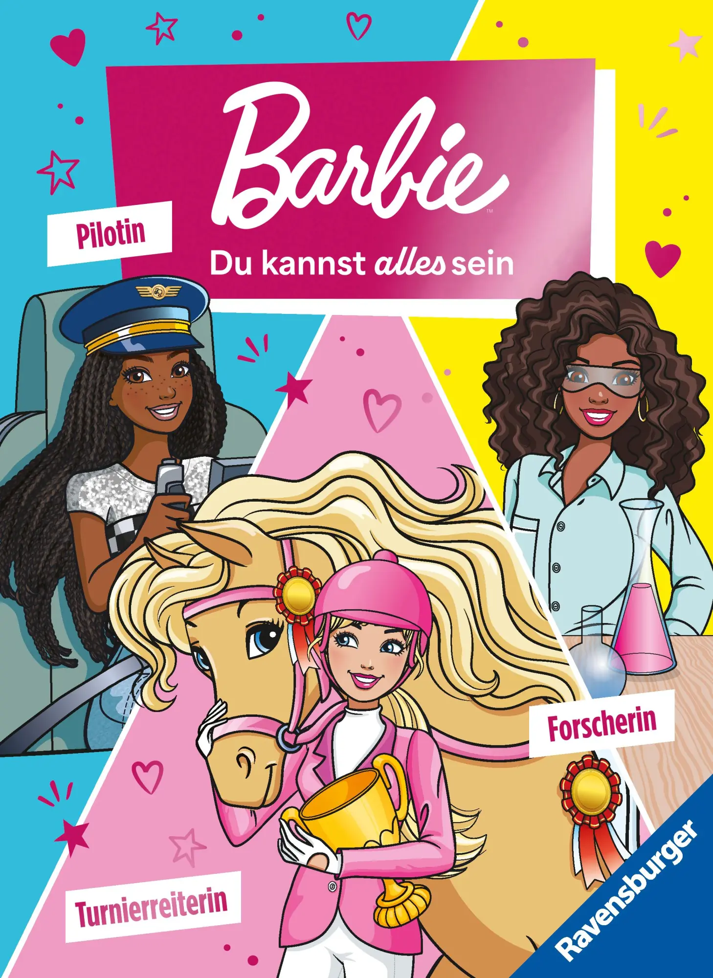 Cover: 9783473498499 | Barbie - Du kannst alles sein! Barbie als Turnierreiterin,...