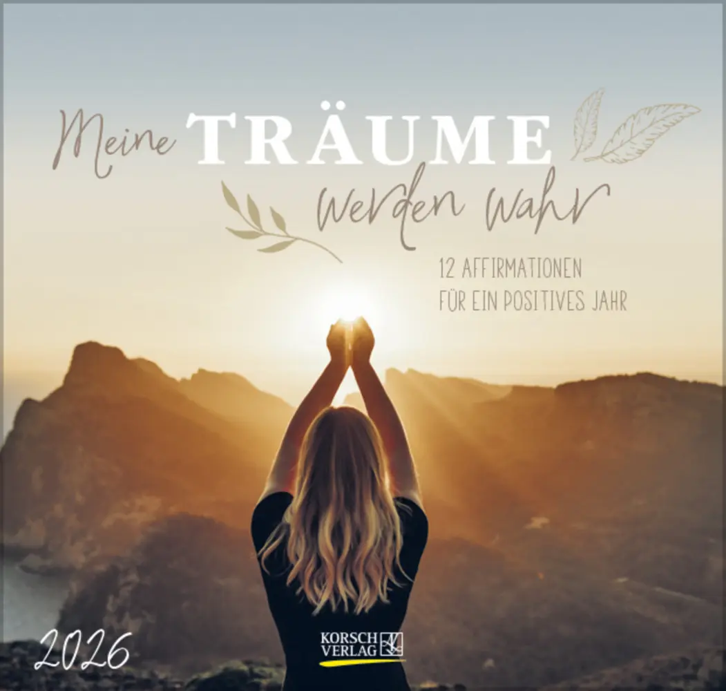 Cover: 9783731888499 | Meine Träume werden wahr 2026 | Korsch Verlag | Kalender | 1 S. | 2026