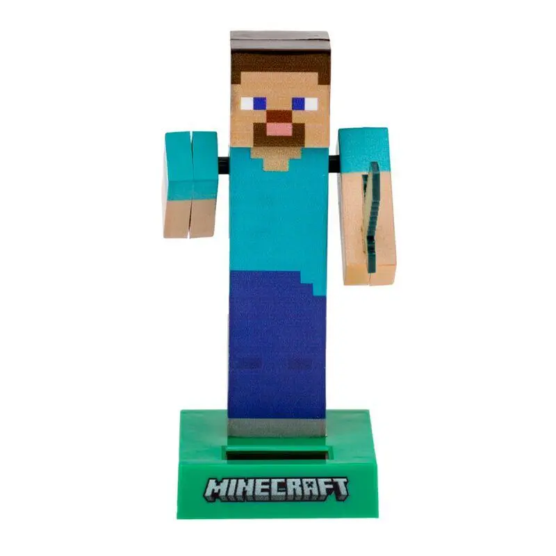 Bild: 5055071778599 | Minecraft Steve Solar Pal Wackelfigur | FF139 | Deutsch | 2025