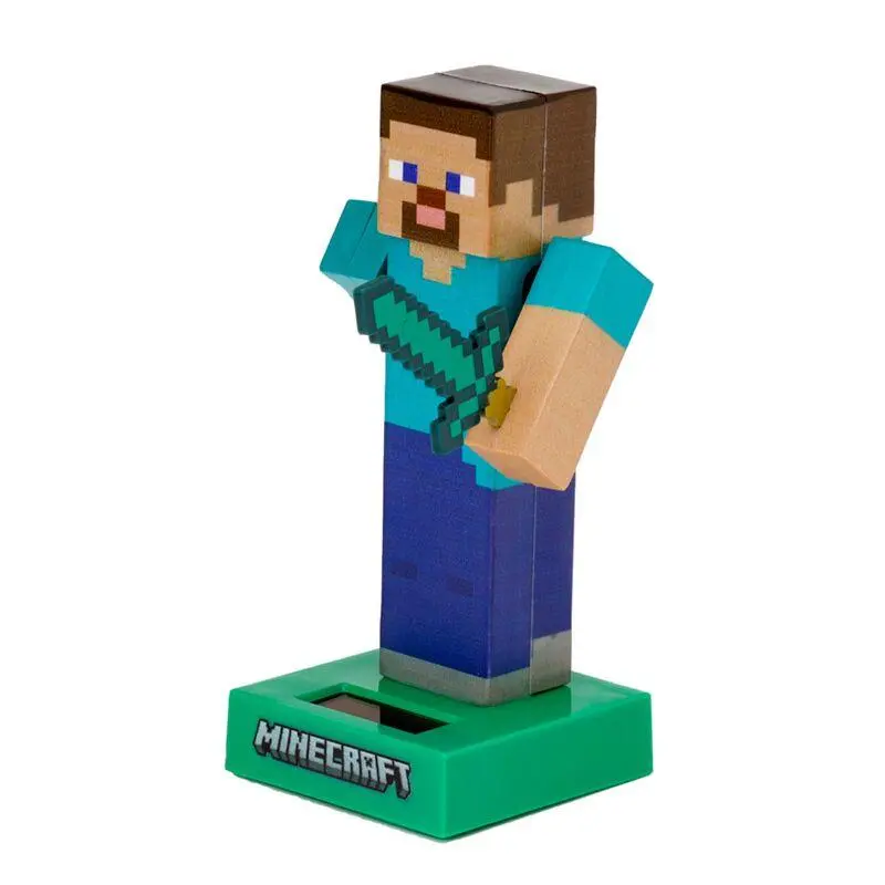 Bild: 5055071778599 | Minecraft Steve Solar Pal Wackelfigur | FF139 | Deutsch | 2025