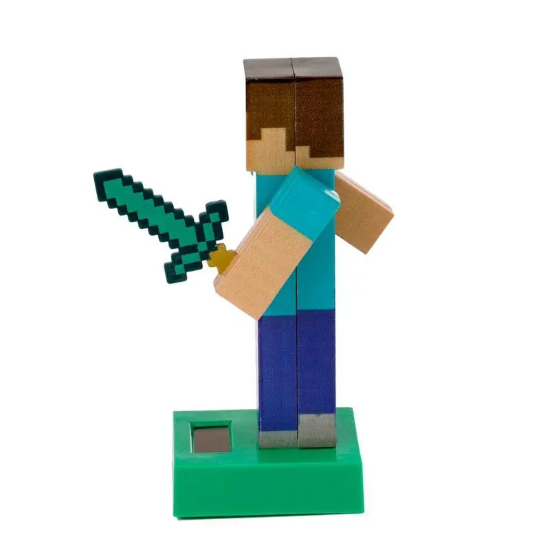 Bild: 5055071778599 | Minecraft Steve Solar Pal Wackelfigur | FF139 | Deutsch | 2025