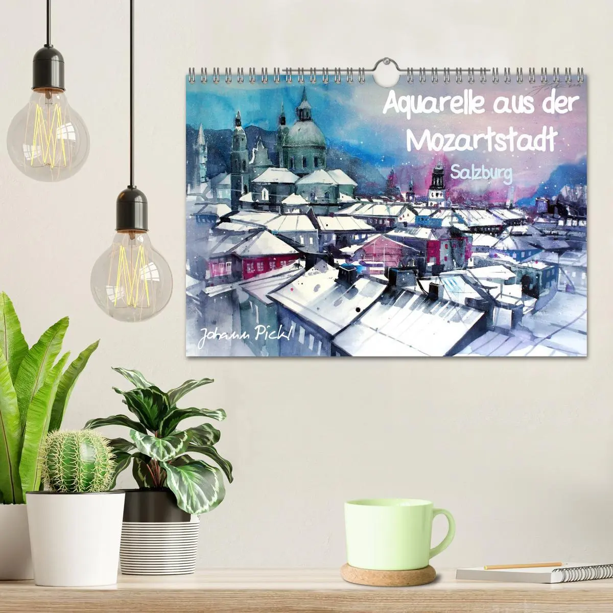 Bild: 9783516118599 | Aquarelle aus der Mozartstadt Salzburg (Wandkalender 2026 DIN A4...