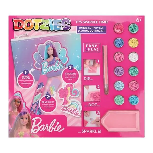 Cover: 4895225928699 | Dotzies by Diamond Dotz Set Barbie | Deutsch | 2024