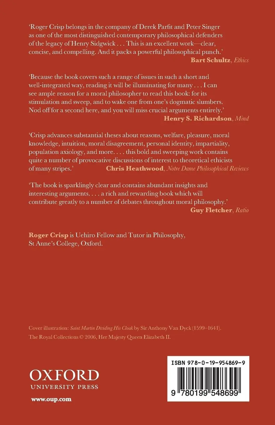 Rückseite: 9780199548699 | Reasons and the Good | Roger Crisp | Taschenbuch | Englisch | 2008