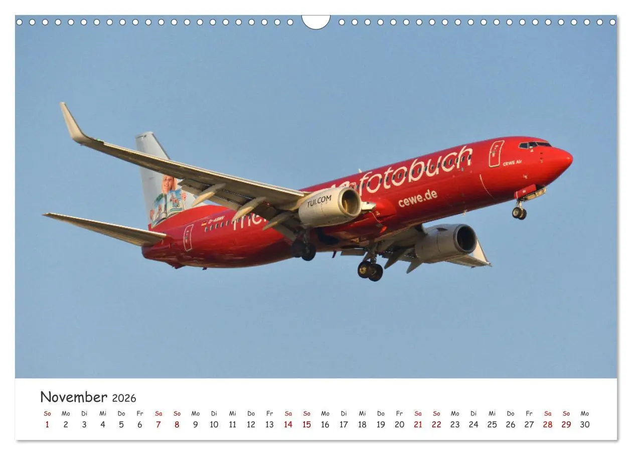 Bild: 9783457328699 | Flugzeuge auf Europas Flughäfen (Wandkalender 2026 DIN A3 quer),...