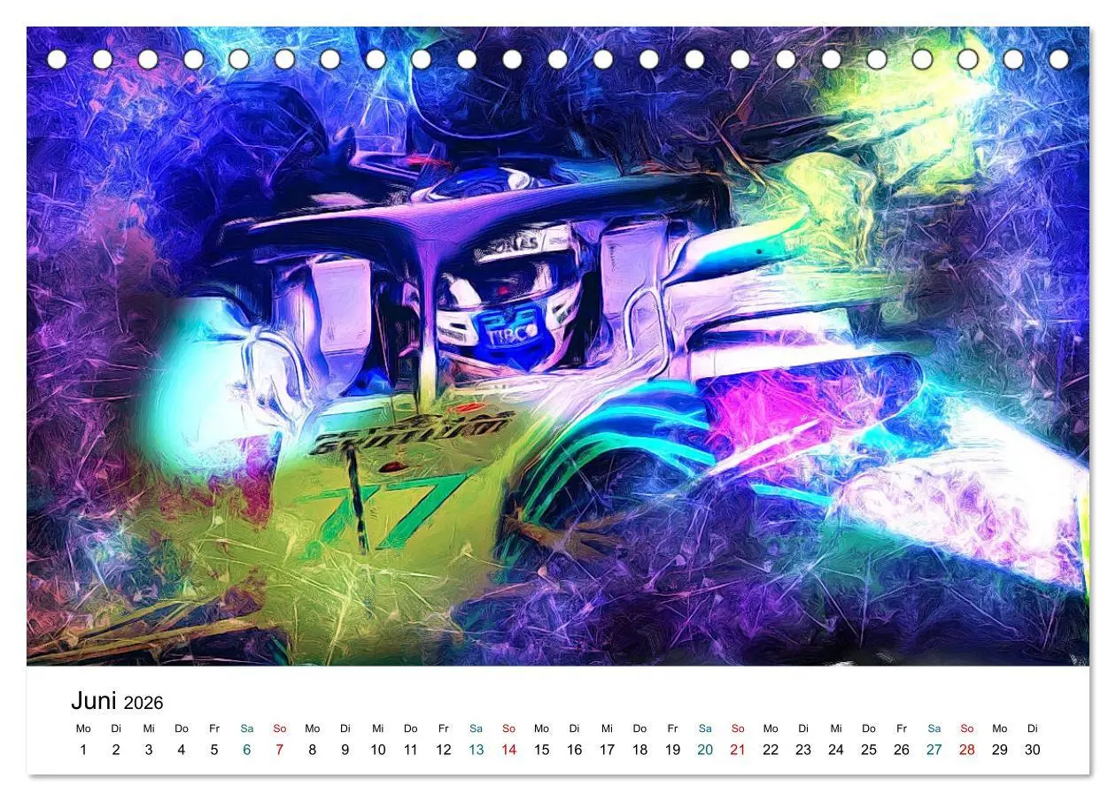 Bild: 9783457708699 | Königsklasse FORMEL 1 (Tischkalender 2026 DIN A5 quer), CALVENDO...
