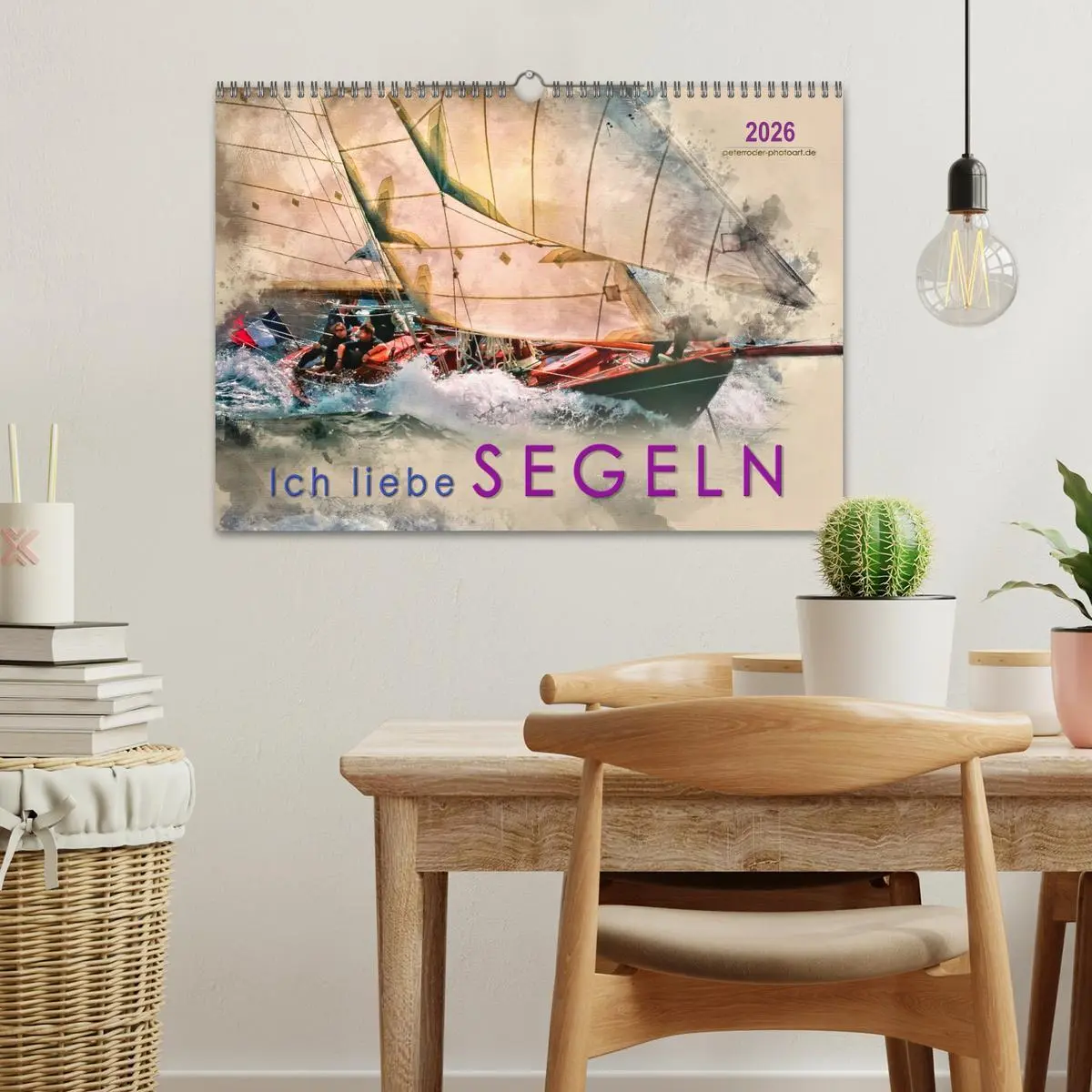 Bild: 9783457878699 | Ich liebe Segeln (Wandkalender 2026 DIN A3 quer), CALVENDO...