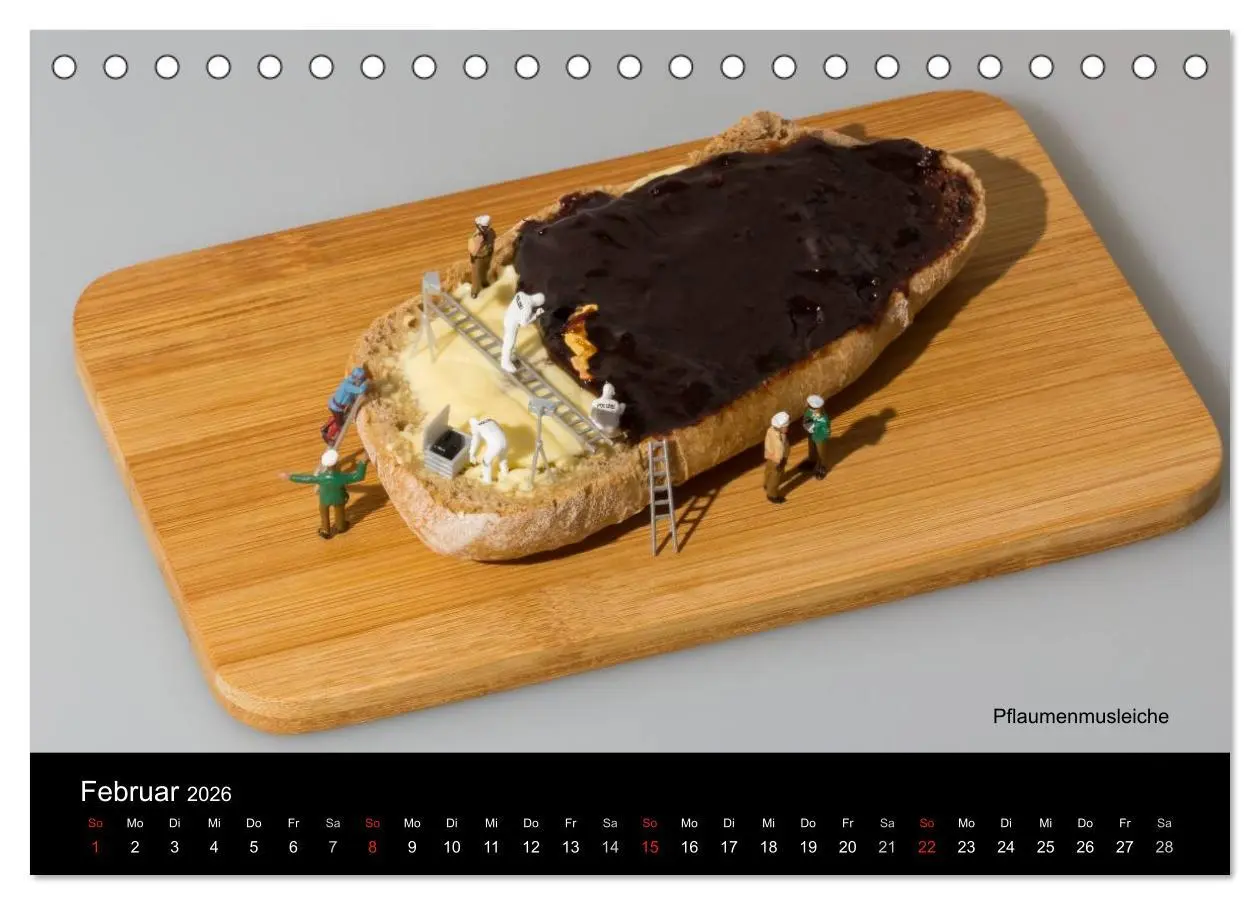 Bild: 9783516038699 | Tomatenmaler ... und andere Mini-Welten (Tischkalender 2026 DIN A5...