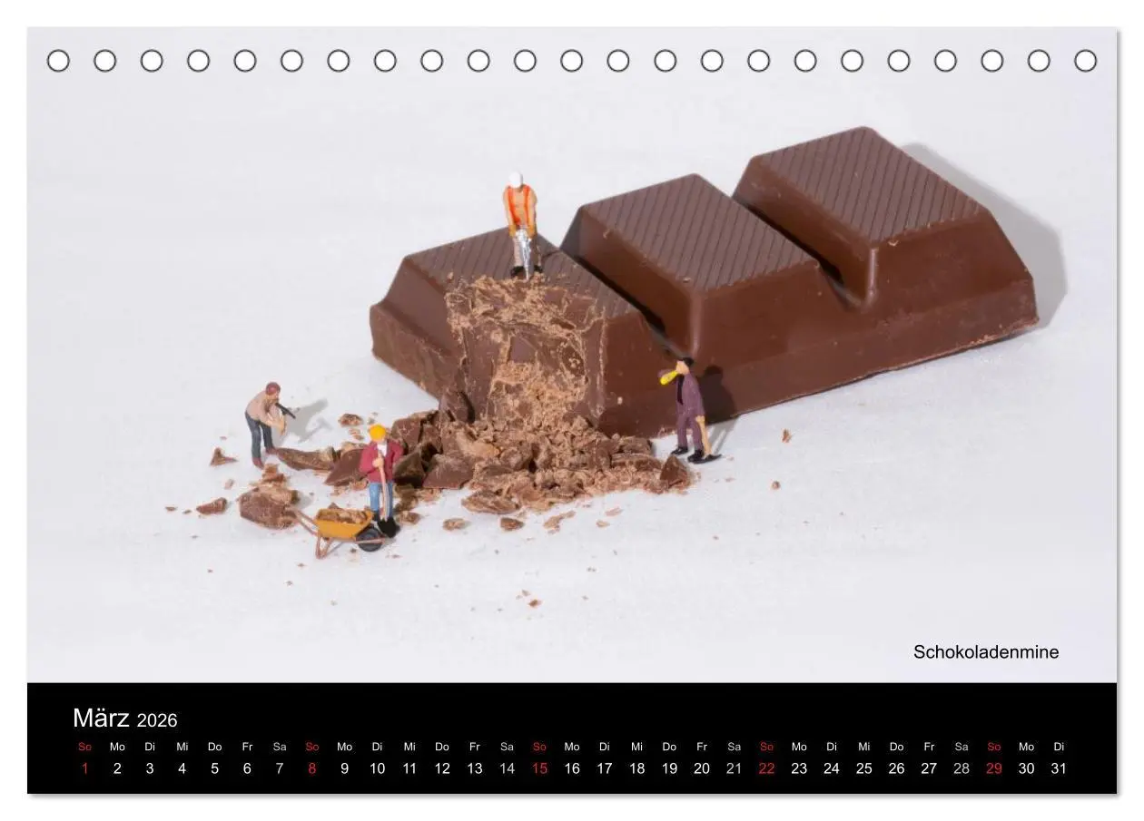 Bild: 9783516038699 | Tomatenmaler ... und andere Mini-Welten (Tischkalender 2026 DIN A5...