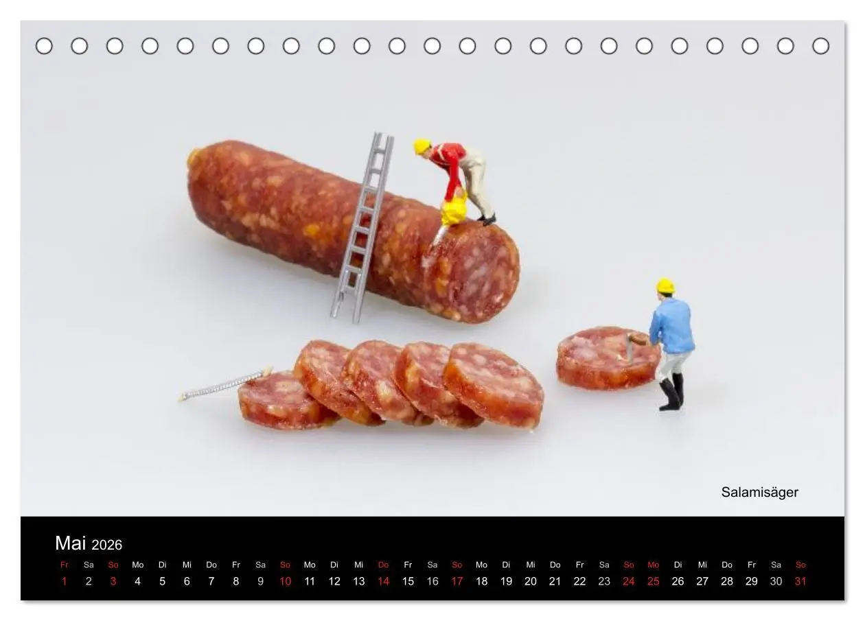 Bild: 9783516038699 | Tomatenmaler ... und andere Mini-Welten (Tischkalender 2026 DIN A5...