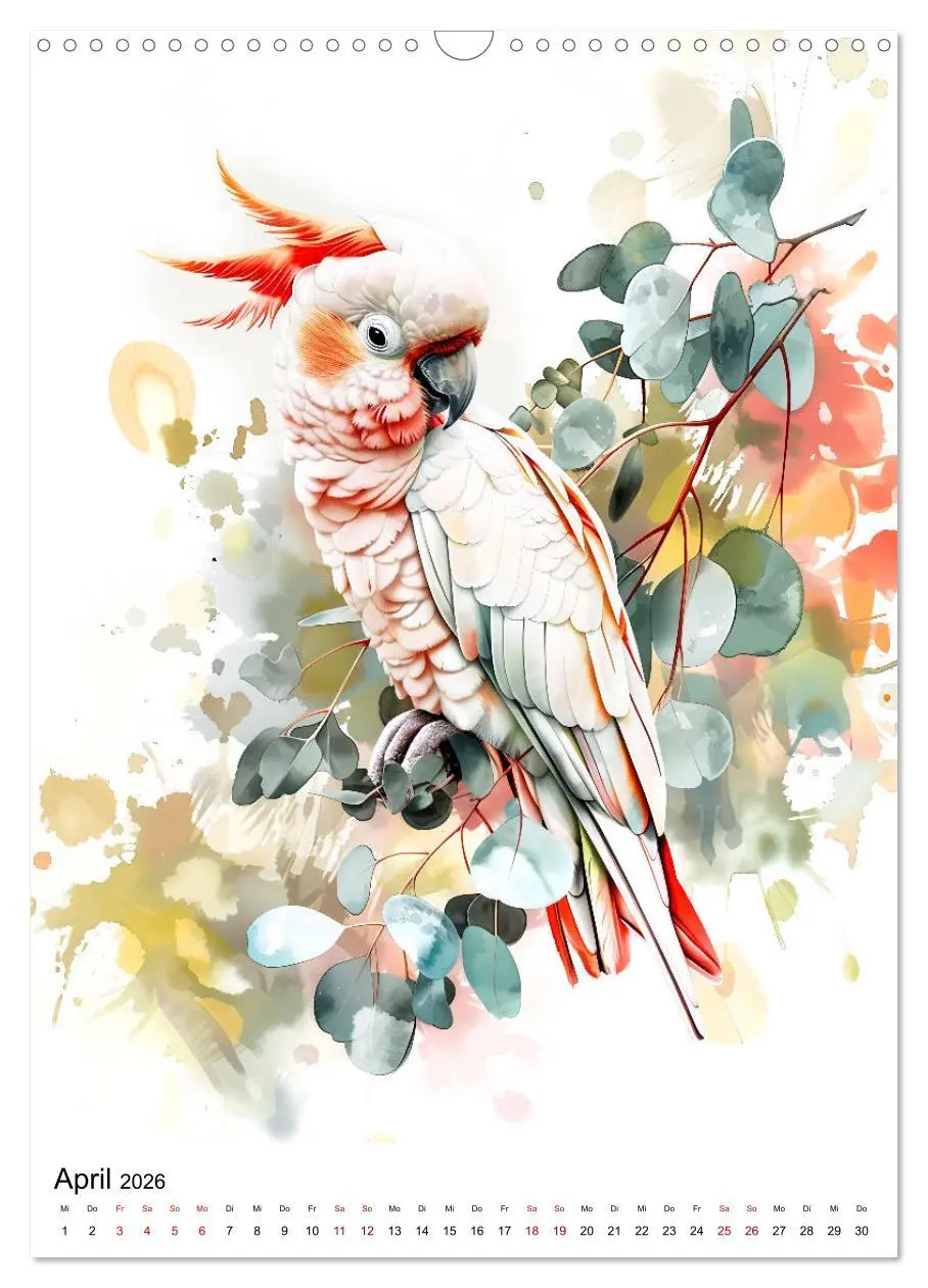 Bild: 9783516278699 | Australiens Tiere - Illustriert in Wasserfarben (Wandkalender 2026...