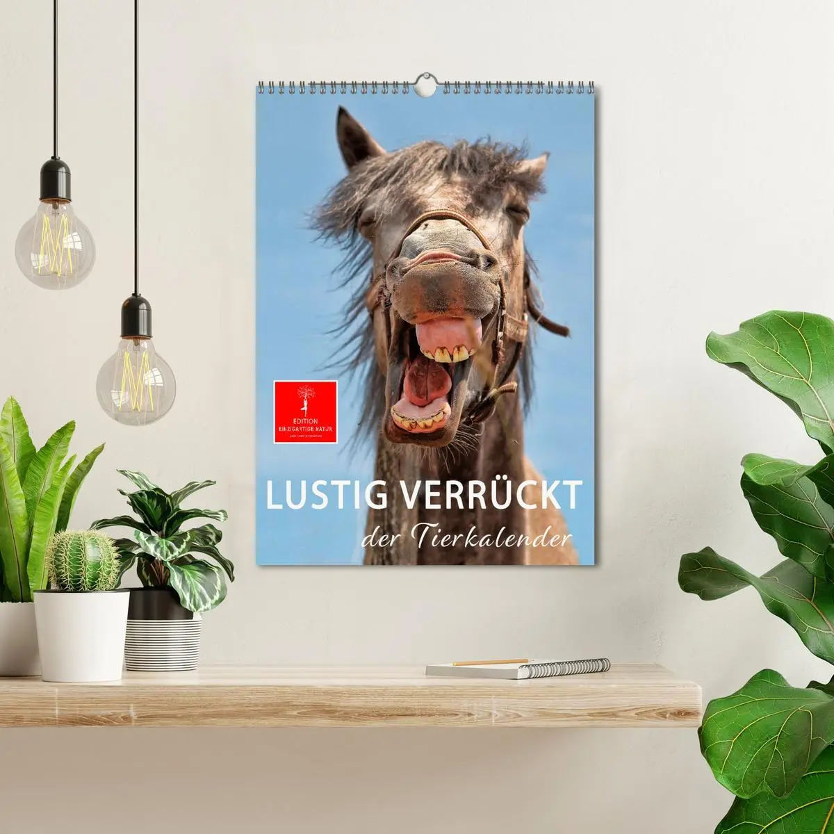 Bild: 9783516348699 | Lustig verrückt - der Tierkalender (Wandkalender 2026 DIN A3 hoch),...