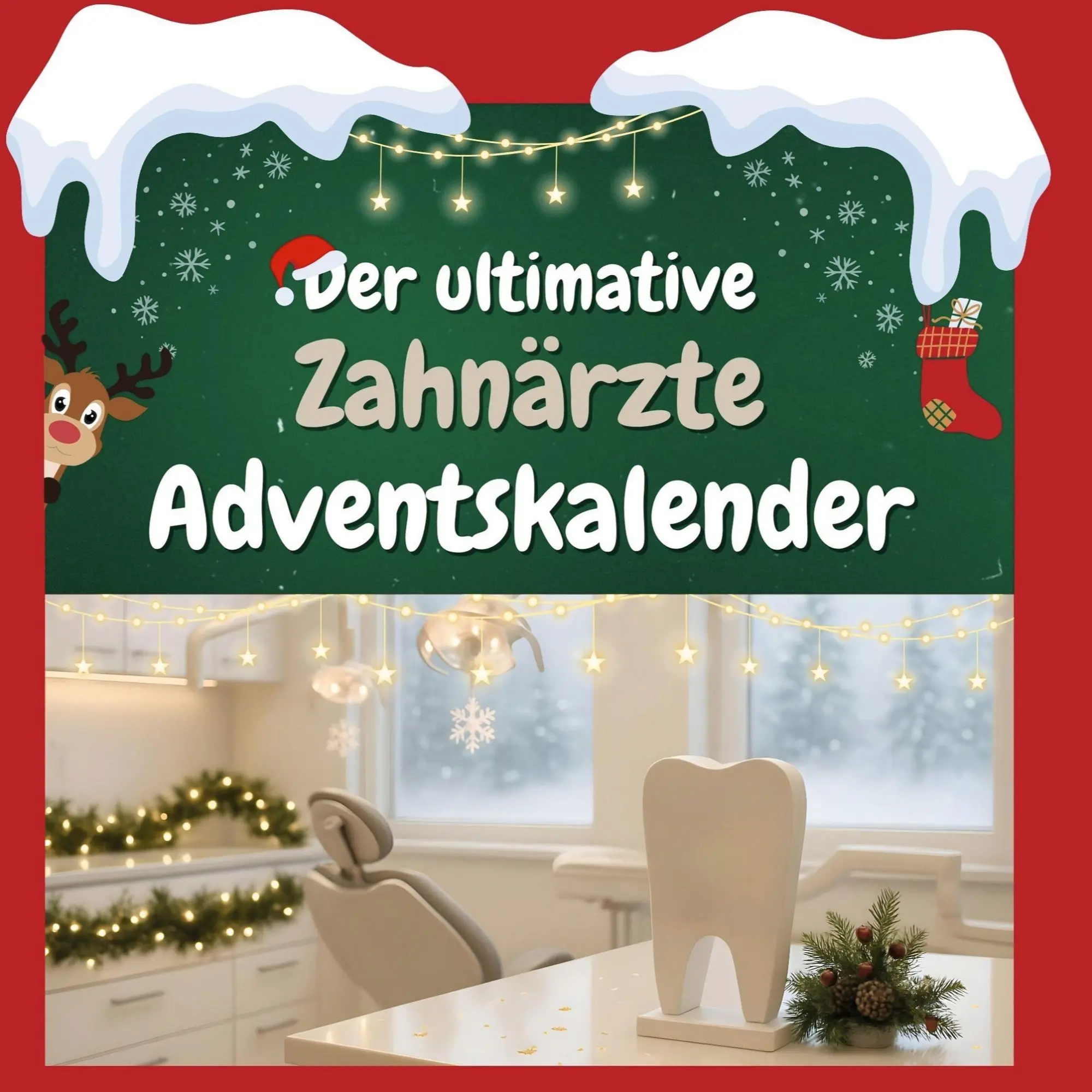 Cover: 9783695308699 | Der ultimative Zahnärzte-Adventskalender | Emil Fischer | Taschenbuch