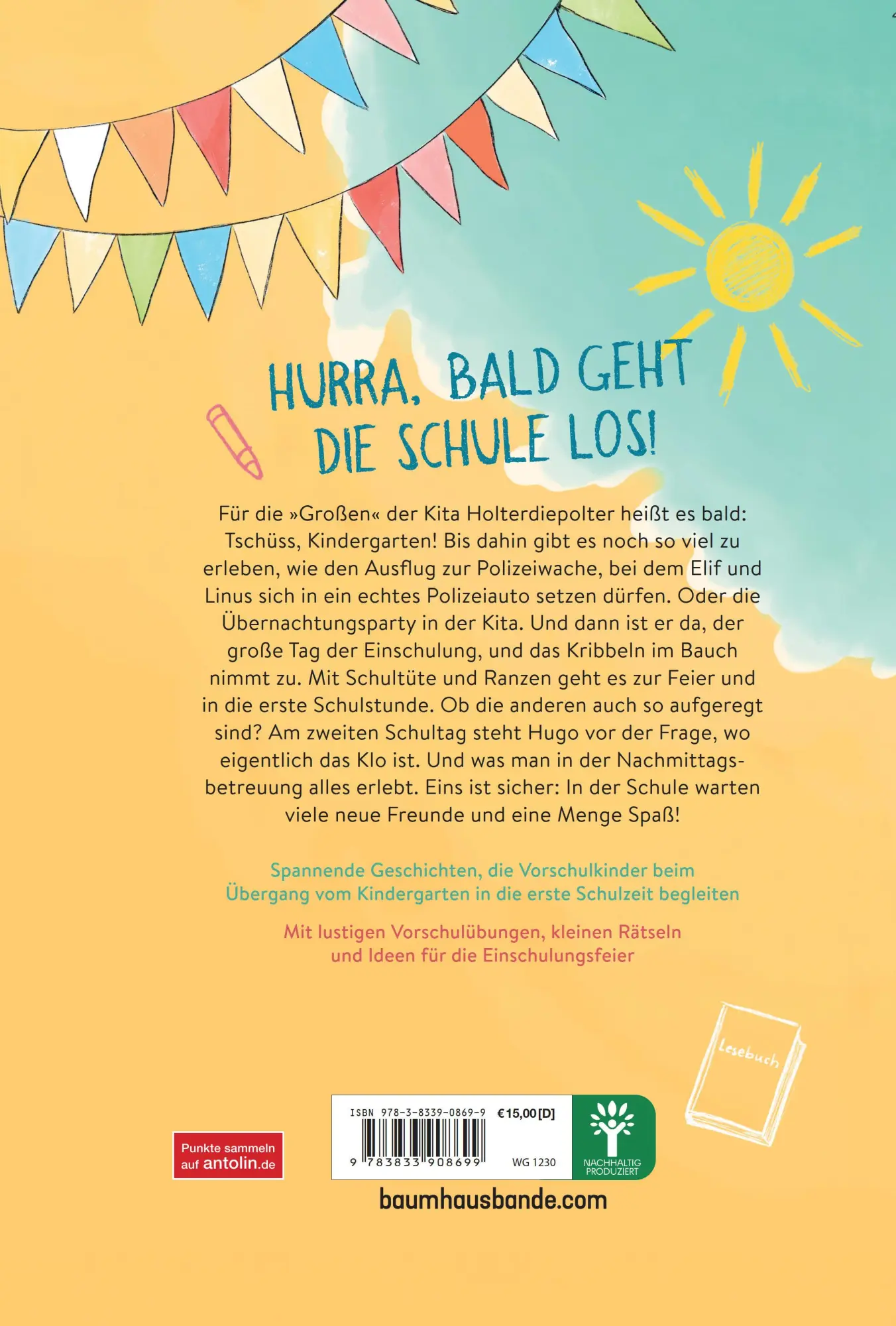 Bild: 9783833908699 | Tschüss, Kindergarten! Ich bin bald ein Schulkind | Katrin Pokahr